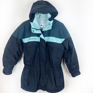 Columbia Women's Two-Tone Blue Ski Jacket